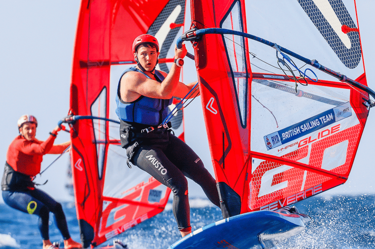 Cornish Windsurfer Finn Hawkins.