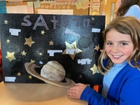 Pupils transform classrooms into vibrant exhibitions