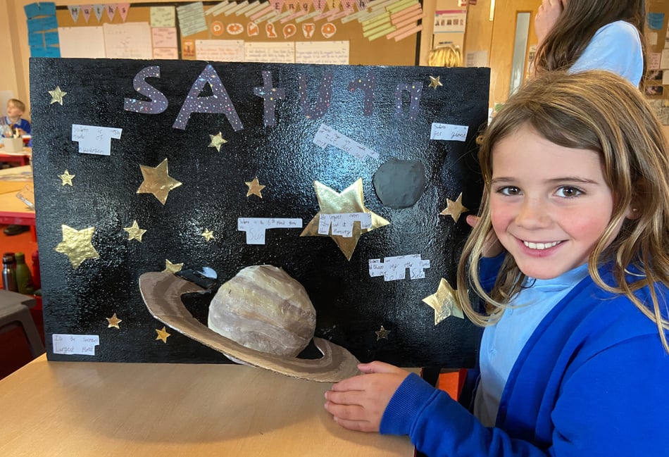 Pupils transform classrooms into vibrant exhibitions