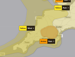 Storm Bram named as Met Office warn of heavy rain and strong winds