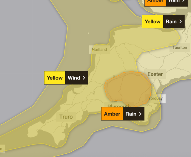 Storm Bram named as Met Office warn of heavy rain and strong winds