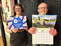 Charity calendar features pictures of beauty spots taken in county