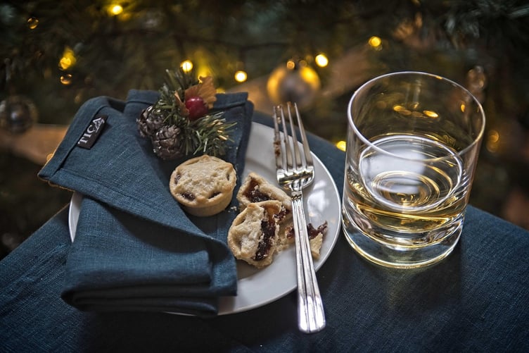 Mince pies and sherry