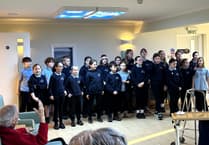 Deer Park Nursing Home celebrates first Christmas with children's choir