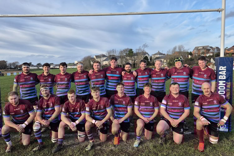 Bude first team rugby.