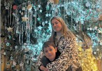 Festive family photo claims prize in festive competition