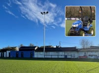 Bude football club issue update following tractor theft