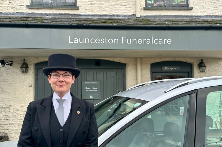 Kenzie Watson, Funeral Director at Launceston Funeralcare
