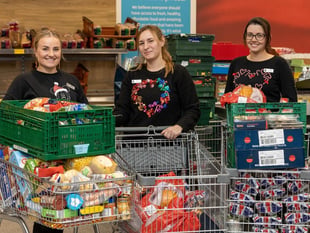 Supermarket serves up 14,900 meals to charities over festive period 