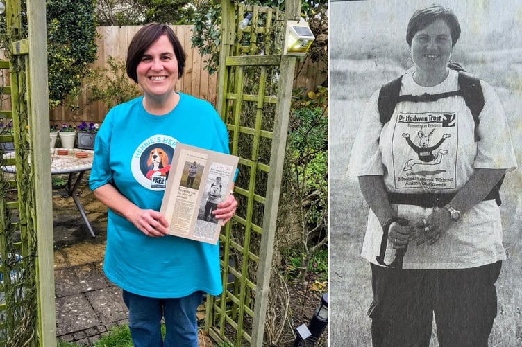 Steph Jones-Giles 20 year fundraiser