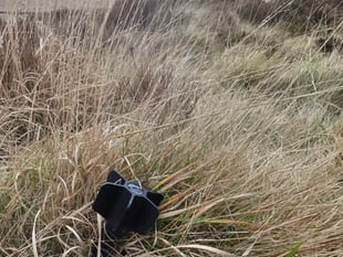 Walker finds unexploded missile on Willsworthy firing range