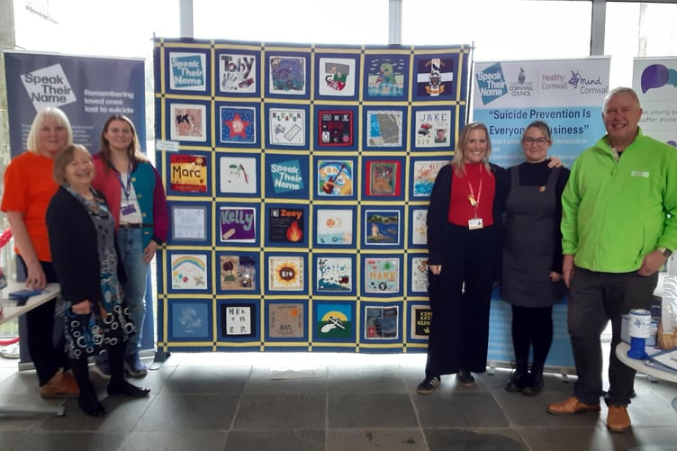 Cornwall Suicide Memory Quilt