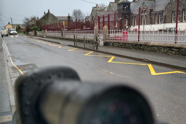 Police urge caution near schools