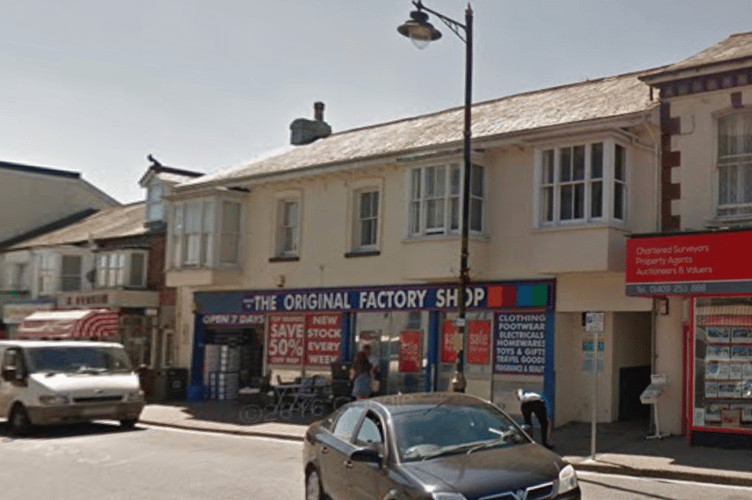 The Original Factory Shop's store in Holsworthy. (Picture: Google)