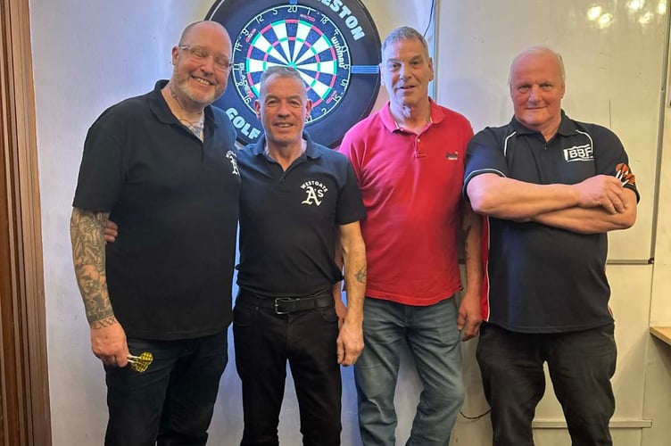 Westgate and Village Inn. Launceston Darts.