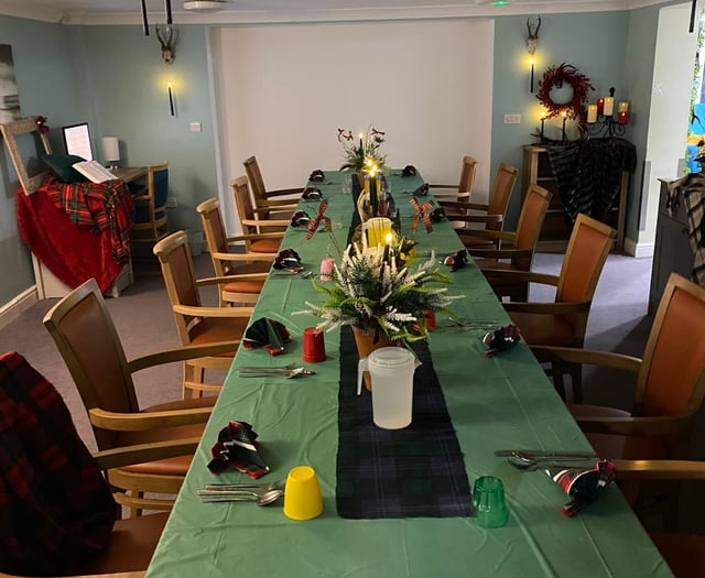 Nursing home residents taste the highlands