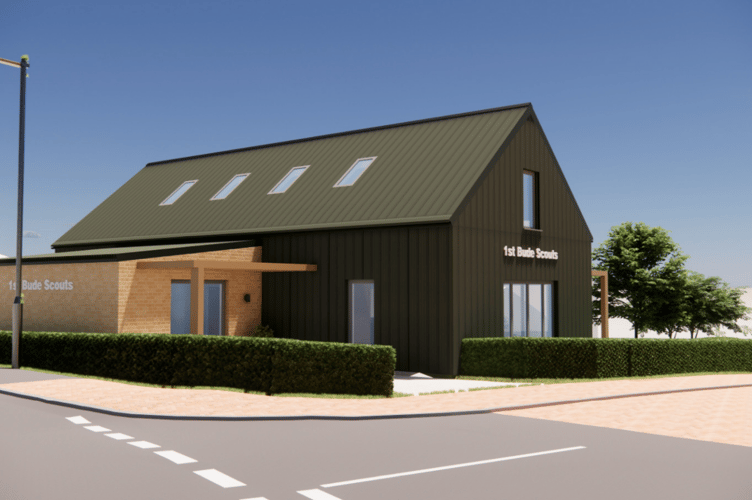 A CGI rendering of what the new scout hut could look like (Picture: Cornwall Council)