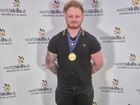Dillon Newton wins gold at WorldSkills