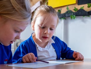 Schoolchildren celebrate reading success