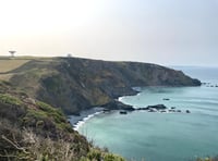 Coastal Cornwall: Intelligence base above soaring cliffs near Bude