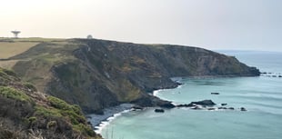 Coastal Cornwall: Intelligence base above soaring cliffs near Bude
