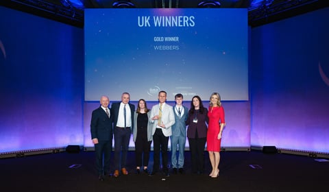 Webbers celebrated in National Awards for Excellence in Estate Agency
