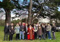 Cherry tree planted to honour long-serving town crier