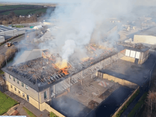Fire crews battle major blaze at SEND school