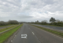 One taken to hospital with serious injuries following A30 crash