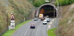 Gantries installed as Saltash tunnel overhaul moves forward