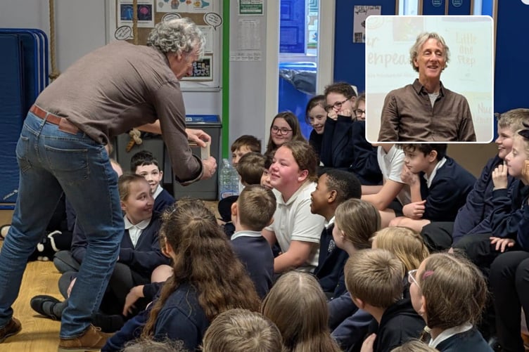 Simon James Launceston School Visit