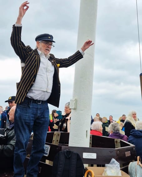 Jonathan Ball MBE Conducting the Children