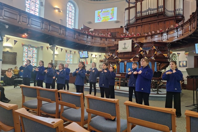Otterham students shine in music talent show