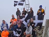 Running group set 'unofficial record' for pasty eating
