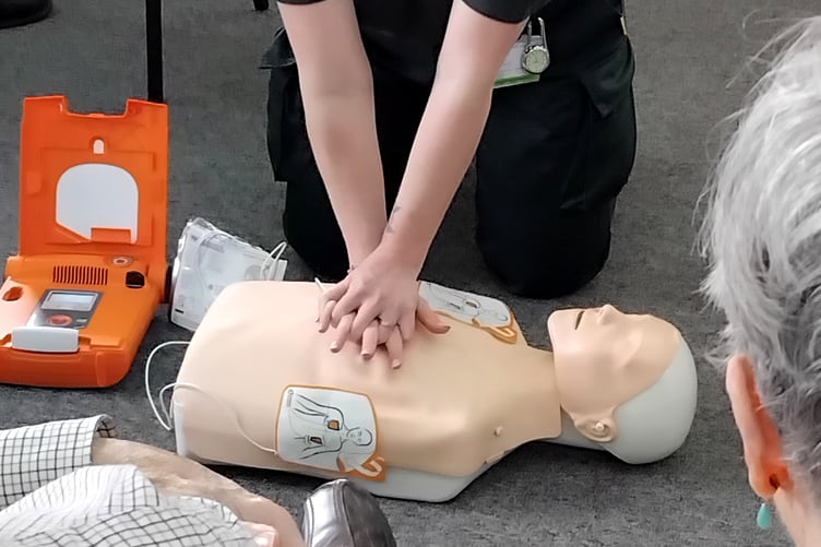 SW Ambulance Bude CPR Session