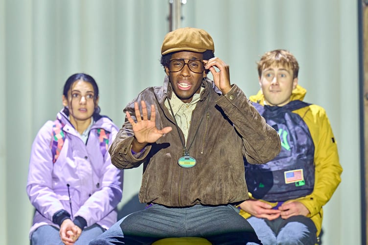 (L-R) Sasha Desouza-Willock, Abdul-Malik Janneh and Jonny Warr. (Picture: Manuel Harlan)
