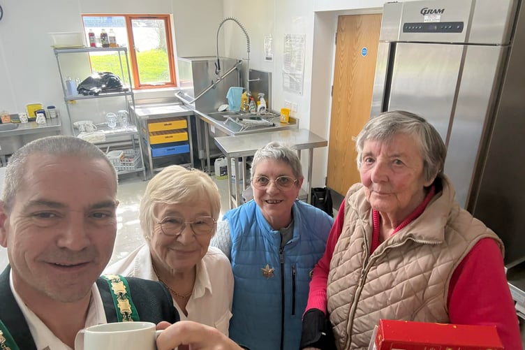 Jon Hutchings - Holsworthy mayor coffee morning