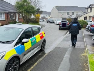 Officers monitor streets following local parking concerns