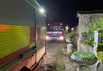 Holsworthy Fire Station release details of various incidents responded to