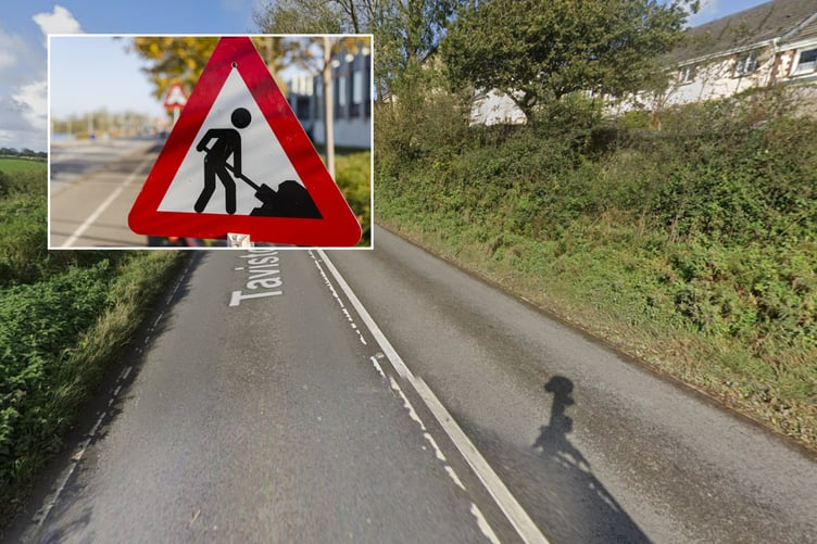 Tavistock Road Roadworks