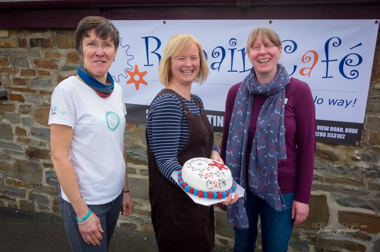 Celebrations as the Repair Cafe in Bude marks its seventh anniversary (Picture: Repair Cafe Bude)