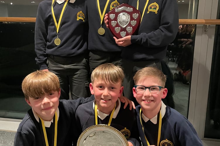 Year 5/6 team winners for 2026 were from Burraton Primary School in Saltash
