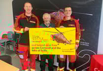 Towns and Chatters raise over £3,000 for Cornwall Air Ambulance