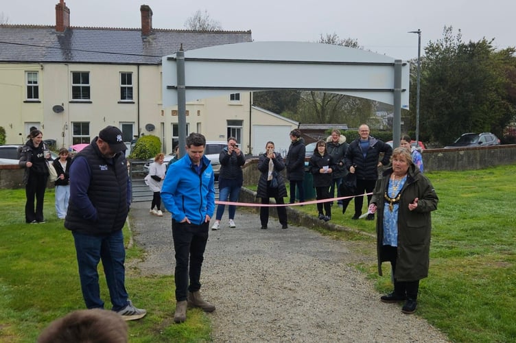 Priory Park Launceston Mayor Opening