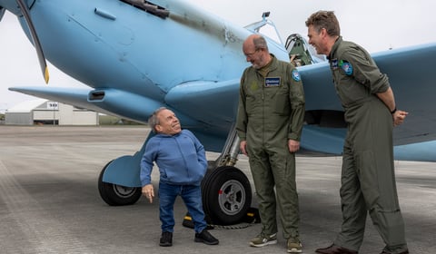 Star Wars actor among the crowds 