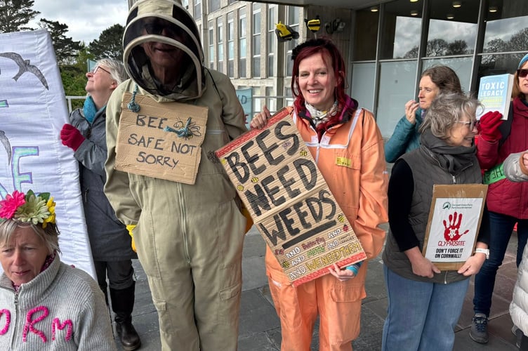 Protestors waved various placards (Picture: Lee Trewhela/LDRS)