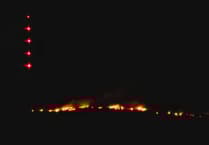 Firefighters called to tackle a gorse blaze in Minions