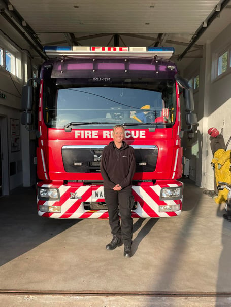 Sophie Glaze has been celebrated for her achievements. (Picture: Holsworthy Fire Station)