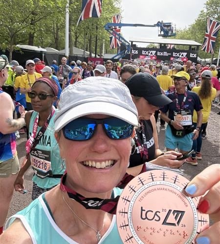 Specsavers Launceston London Marathon Runner, Ruth
