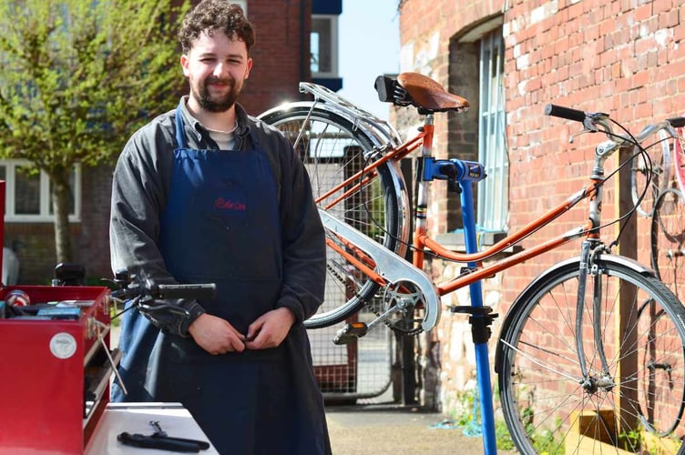 A bike being serviced by Dr Bike from RideOn (Picture: RideOn)
